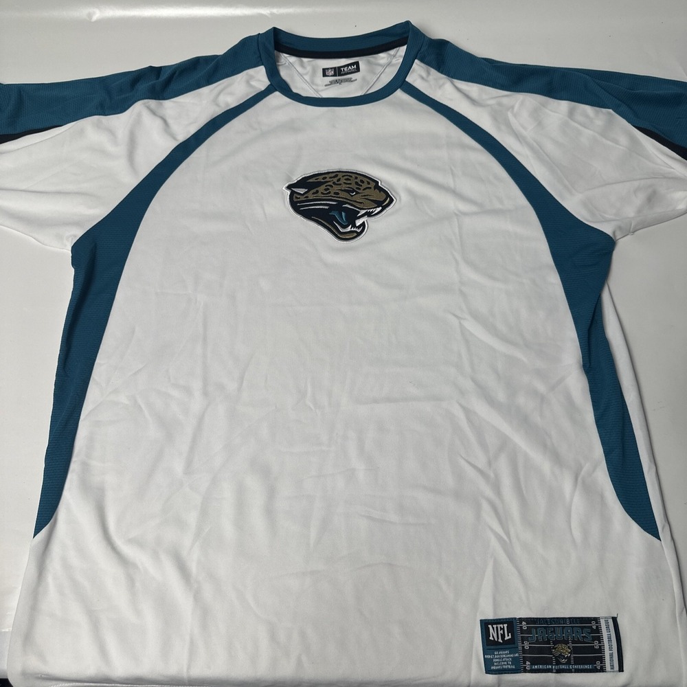 SIGNED #9 David Garrard Jacksonville Jaguars Signed Reebok Shirt Size L
